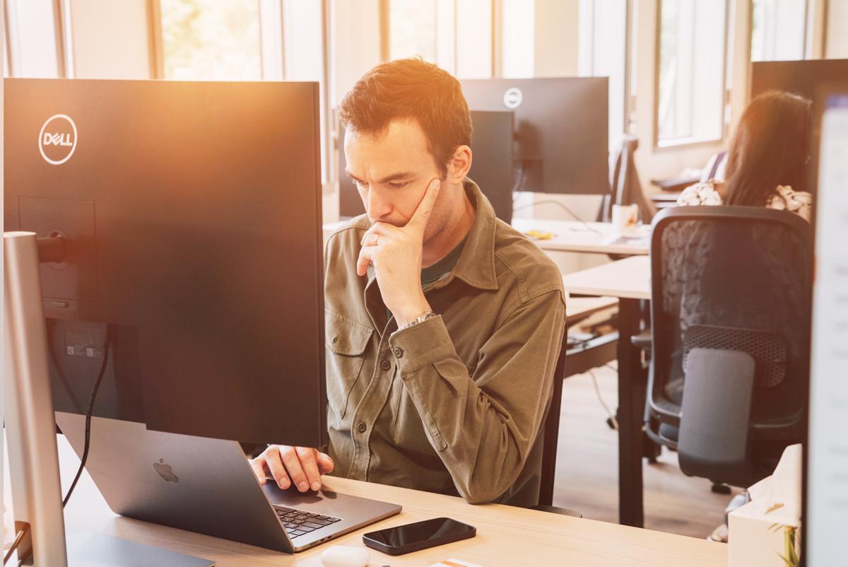 Careers - man at desk
